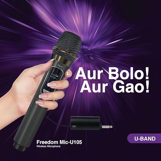 FINGERS Freedom Mic-U105 Wireless Microphone Rental - Image 2